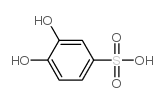 4-sulfocatechol Structure