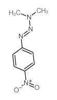 1-Triazene,3,3-dimethyl-1-(4-nitrophenyl)- Structure