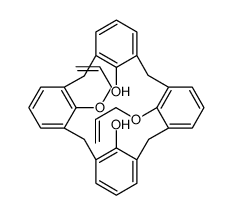 32,72-bis(allyloxy)-1,3,5,7(1,3)-tetrabenzenacyclooctaphane-12,52-diol结构式