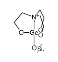 1-trimethylsiloxygermatrane Structure
