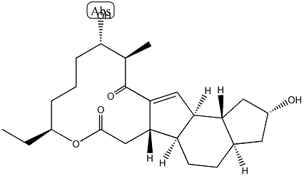 二氢多杀菌素A苷元结构式