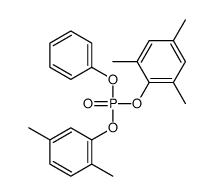 (2,5-dimethylphenyl) phenyl (2,4,6-trimethylphenyl) phosphate结构式