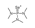 N-[bis(dimethylamino)phosphinoselenoyl]-N-methylmethanamine结构式