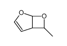 7-methyl-4,6-dioxabicyclo[3.2.0]hept-2-ene结构式