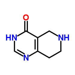 5,6,7,8-四氢吡啶并[4,3-d]嘧啶-4(3H)-酮盐酸盐结构式