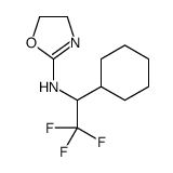 (-)-N-(1-cyclohexyl-2,2,2-trifluoroethyl)-4,5-dihydrooxazol-2-amine Structure