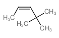 2-Pentene,4,4-dimethyl-, (2Z)- structure