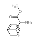 Phenylalanine,b-fluoro-,methyl ester Structure