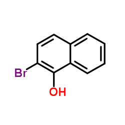 2-Bromonaphthalen-1-ol Structure