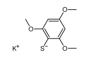 Potassium 2,4,6-Trimethoxythiophenol Structure