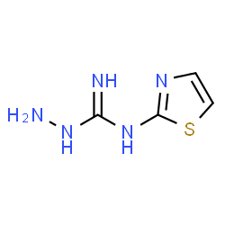 Hydrazinecarboximidamide,N-2-thiazolyl-结构式
