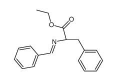 ethyl 2-(benzylideneamino)-3-phenylpropanoate结构式