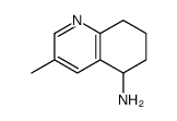 3-methyl-5,6,7,8-tetrahydroquinolin-5-amine Structure