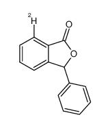 3-phenyl(7-D)phthalide Structure