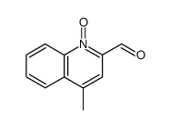 4-methylquinoline-2-carbaldehyde 1-oxide Structure
