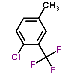 2-氯-5-甲基三氟甲苯结构式