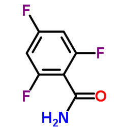 2,4,6-三氟苯甲酰胺结构式