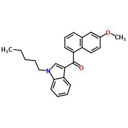 JWH 081 6-methoxynaphthyl isomer Structure