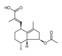 Acetoxyvalerenic acid structure