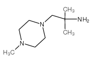 1,1-二甲基-2-(4-甲基-哌嗪-1-基)-乙胺结构式