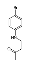 4-(4-bromoanilino)butan-2-one结构式