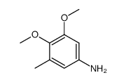 3-Methyl-4,5-dimethoxyaniline结构式