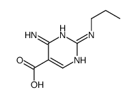 (9ci)-4-氨基-2-(丙基氨基)-5-嘧啶羧酸结构式
