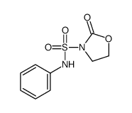 2-氧代-N-苯基噁唑啉-3-磺酰胺结构式