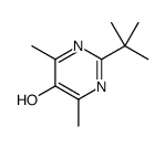 2-tert-butyl-4,6-dimethylpyrimidin-5-ol Structure