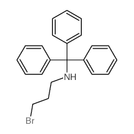Benzenemethanamine,N-(3-bromopropyl)-a,a-diphenyl- Structure