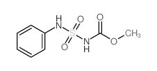 methyl N-(phenylsulfamoyl)carbamate结构式