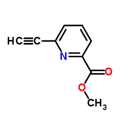 Methyl 6-ethynylpicolinate structure