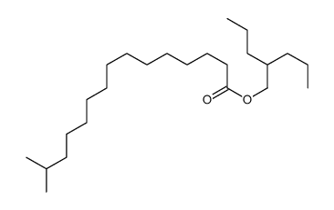 2-ethylhexyl isohexadecanoate Structure