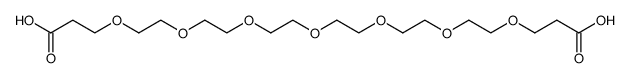 Bis-PEG7-acid Structure