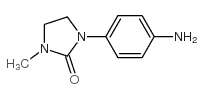 1-(4-氨基苯基)-3-二甲基咪唑啉-2-酮结构式