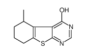 13-methyl-8-thia-4,6-diazatricyclo[7.4.0.0^{2,7}]trideca-1(9),2(7),5-trien-3-one结构式