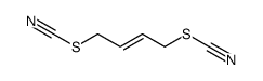 (E)-2-butene-1,4-diyl dithiocyanate Structure