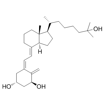24-高-1,25-二羟基维他命D3结构式