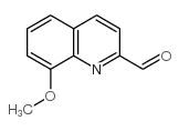 8-甲氧基喹啉-2-甲醛结构式