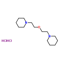 1,1'-(Oxydi-2,1-ethanediyl)dipiperidine dihydrochloride Structure