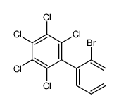 1-(2-bromophenyl)-2,3,4,5,6-pentachlorobenzene Structure