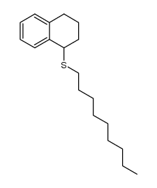nonyl-(1,2,3,4-tetrahydro-[1]naphthyl)-sulfide Structure