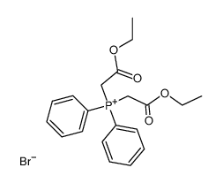 Diphenyl-di-carbaethoxymethyl-phosphonium-bromid Structure