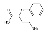4-amino-2-phenylthiobutanoic acid结构式