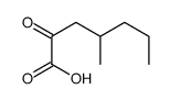 4-methyl-2-oxoheptanoic acid Structure