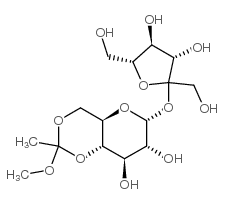 蔗糖4,6-甲基原酸酯结构式