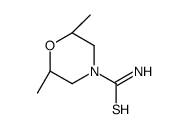(2R,6S)-2,6-dimethylmorpholine-4-carbothioamide Structure