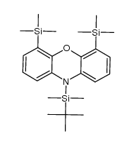 10-(tert-butyldimethylsilyl)-4,6-bis(trimethylsilyl)-10H-phenoxazine Structure