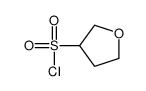 Tetrahydrofuran-3-sulfonyl chloride Structure