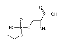 O-phosphoserine-P-ethyl ester Structure